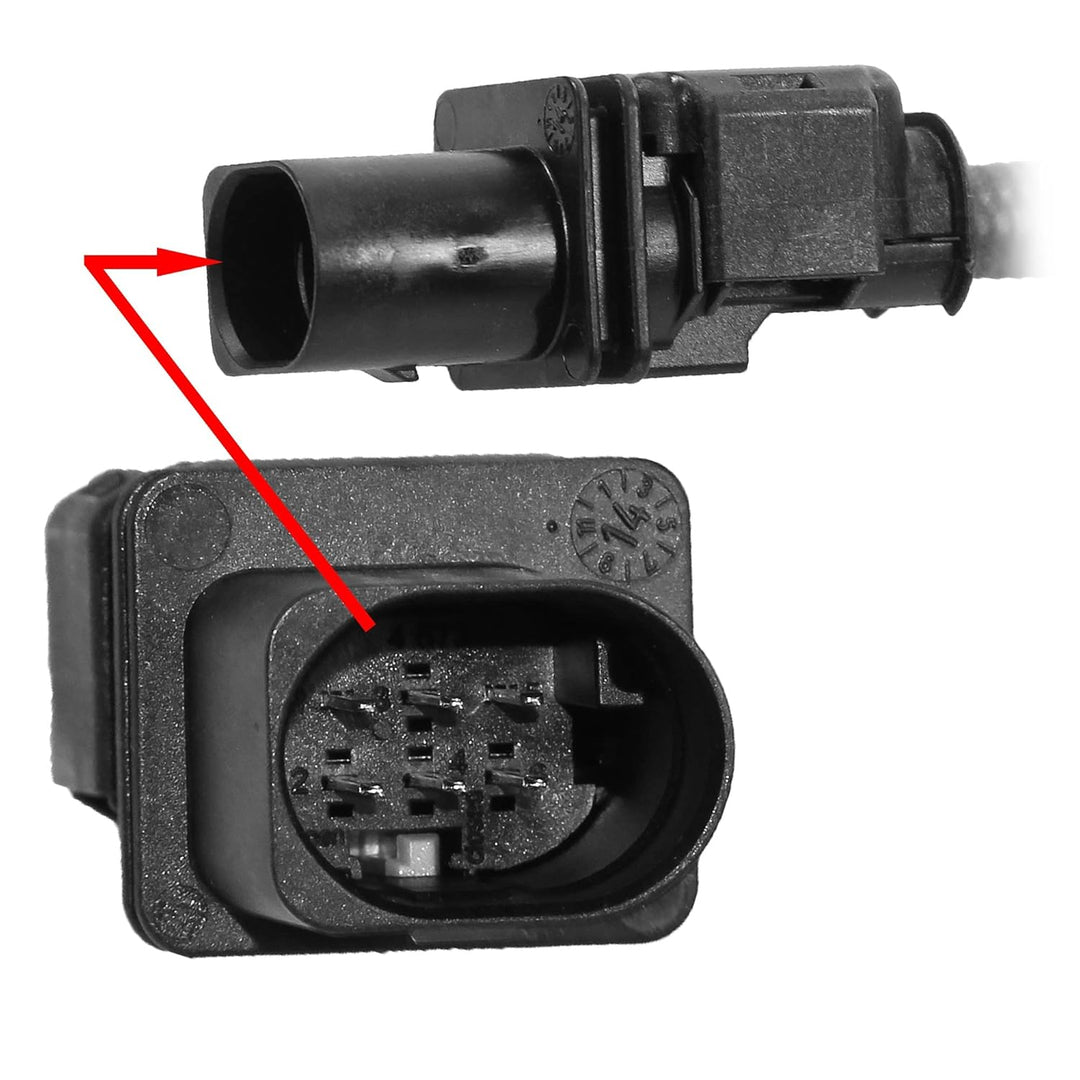 Bosch 0258017217 - Lambdasonde mit fahrzeugspezifischem Stecker