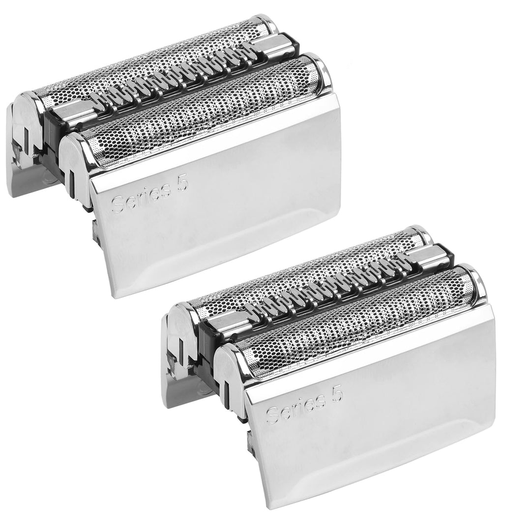 2 Stück Series 5 Scherkopf für Br*un, Elektrischer 52S Series 5 Rasierkopf S5 Scherkopf Ersatzrasier