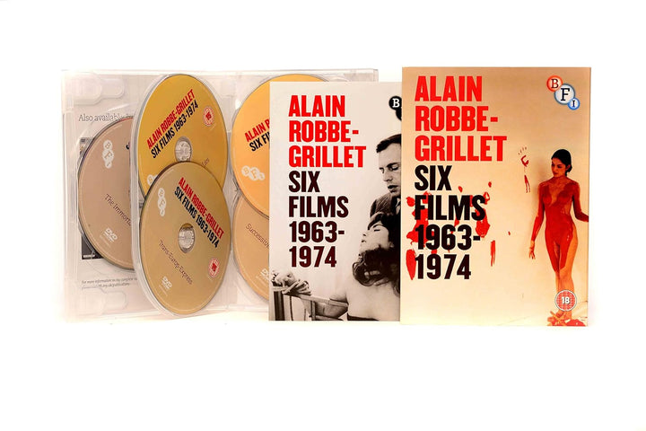 Alain Robbe-Grillet: Six Films 1964-1974 (DVD Box Set) [UK Import], DVD