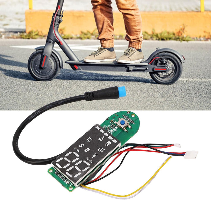 Elektroroller Dashboard für Xiaomi M365 Pro/Pro 2/1S, Klare Datenanzeige E-Scooter Bluetooth Armatur