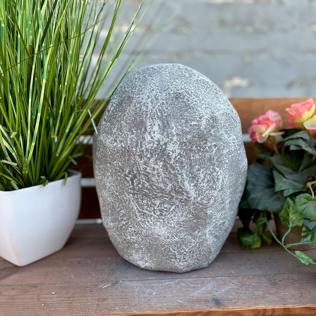 stoneandstyle Steinfigur Meditationsstein Shiva Kopf frostfest wetterfest Steinguss