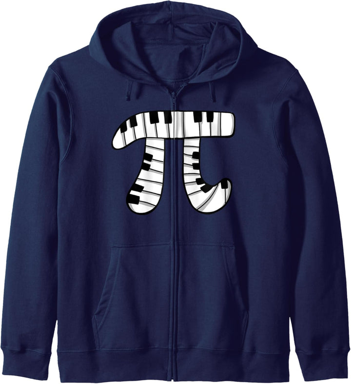 Pi-ano funny Pi Day Piano Pi Kapuzenjacke