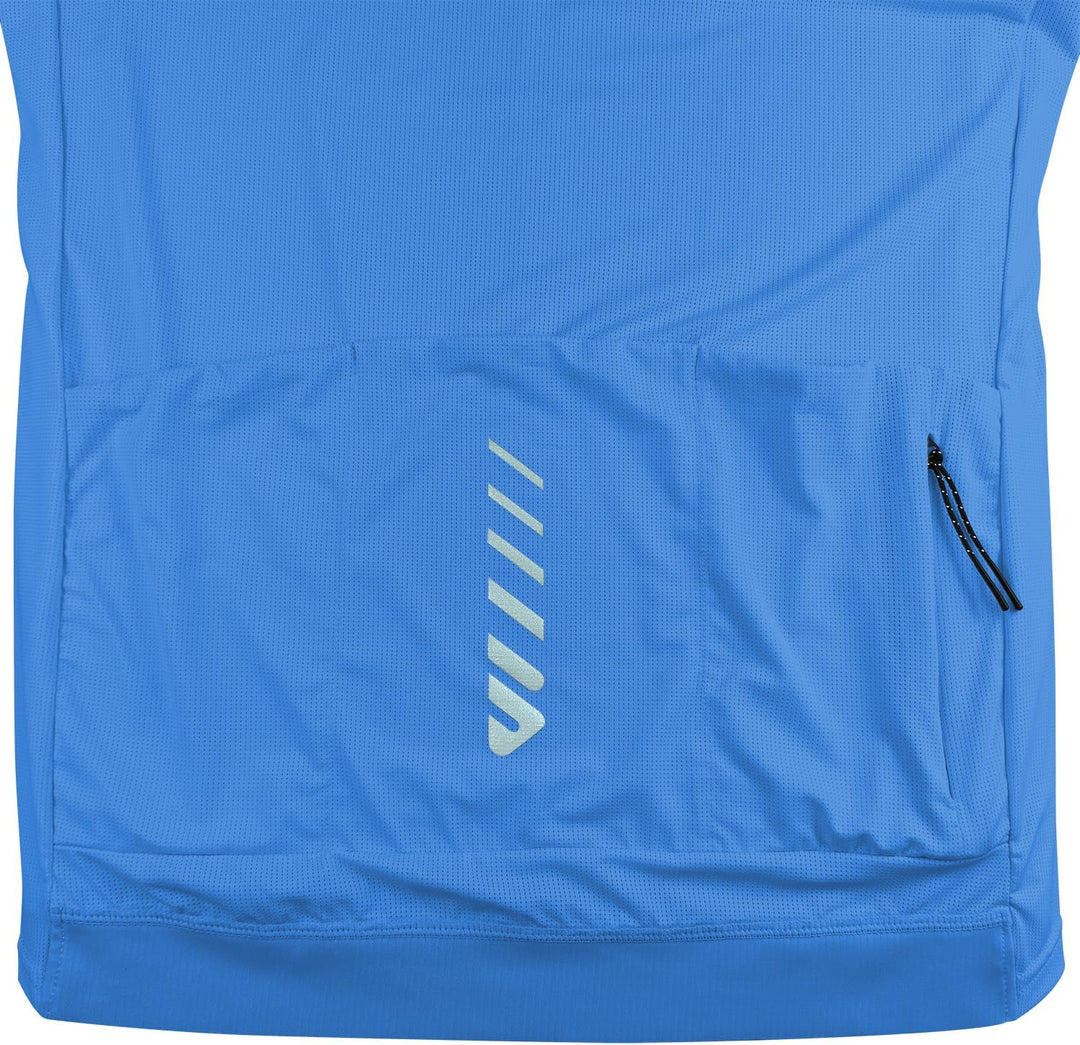 Wulibike Radtrikot Damen Halbe ReissVerschluss Fahrradshirt Mountainbike Fahrradtrikot Atmungsaktiv