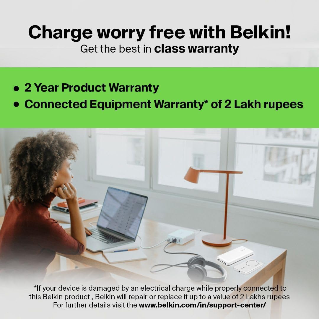 Belkin MagSafe ladegerät, Magnetisches Kabelloses Ladegerät (mit 2-m-Kabel, für die iPhone 14 Serie,