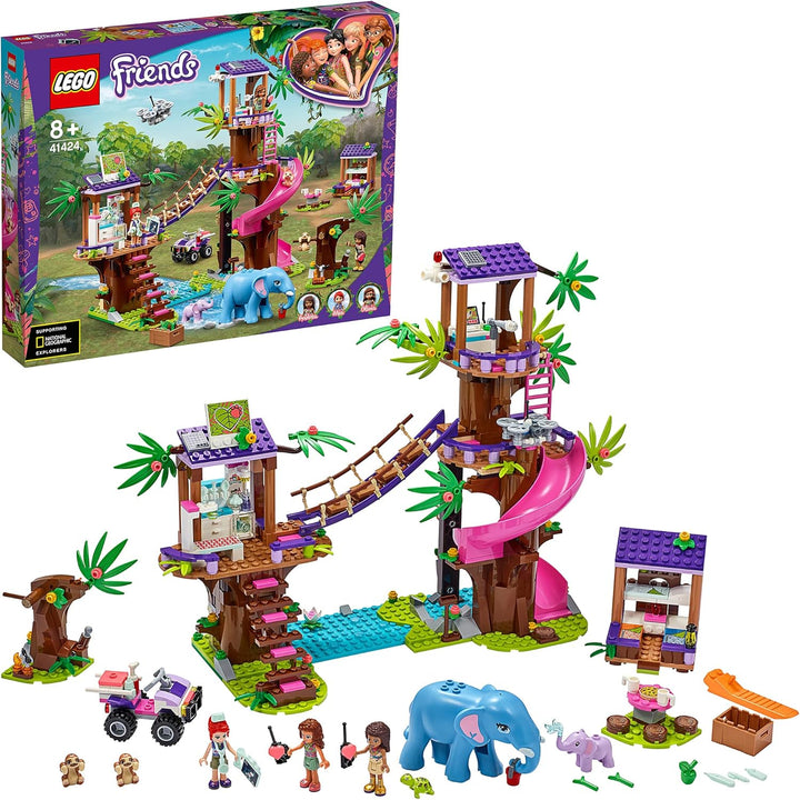 LEGO 41424 Friends Tierrettungsstation im Dschungel Einheitsgrösse, Einheitsgrösse