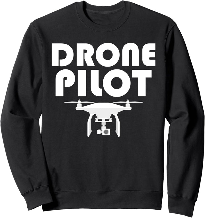 Cute Drone Pilot Funny Drone Lovers Sweatshirt