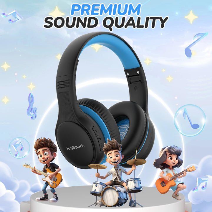 Bluetooth Kopfhörer Kinder, 60 Stunden Wiedergabezeit, Bluetooth 5.4 Kabellose Kinderkopfhörer, Type