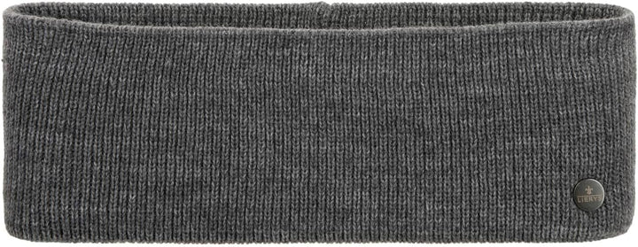 LIERYS Mono Stirnband Damen/Herren 8 cm breit - Made in Germany - dreilagiges Strickband gefüttert m