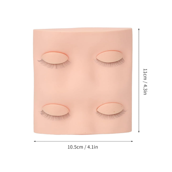 Übungs-Schaufensterpuppenkopf für falsche Wimpernverlängerung, Make-up-Trainingskopf, Modell, leicht