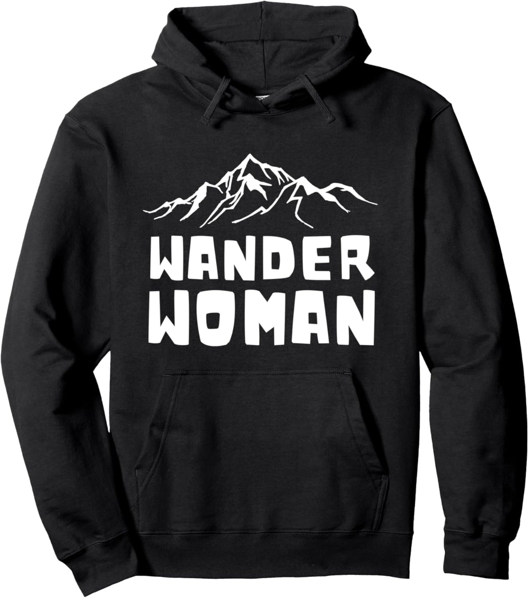 Damen Wander Woman Wanderkleidung Berge Alpen Gebirge Pullover Hoodie
