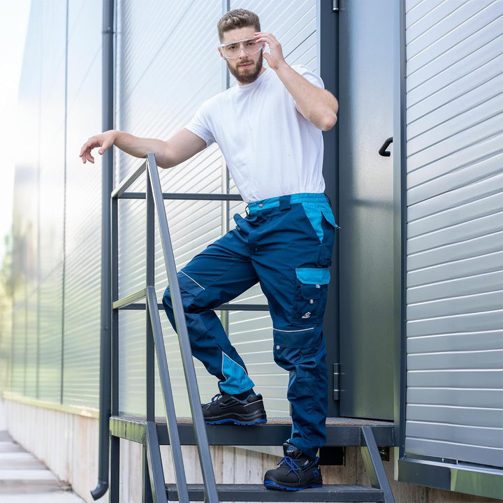 BWOLF Brave Arbeitshosen Männer Arbeitshose Herren Arbeitshose mit multifunktionalen Seitentaschen,