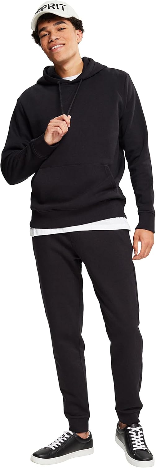 edc by Esprit Recycelt: Sweathose mit Kordelzug