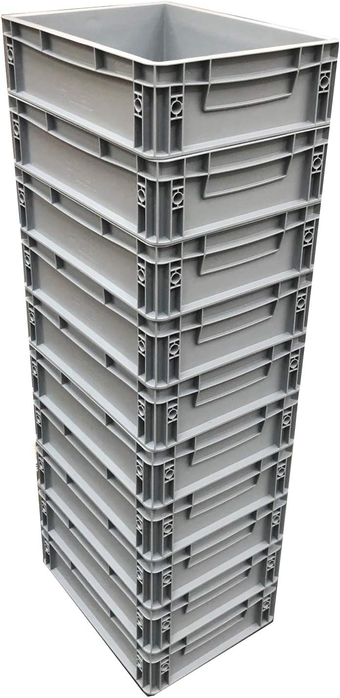 10x Eurobehälter 40 x 30 x 12