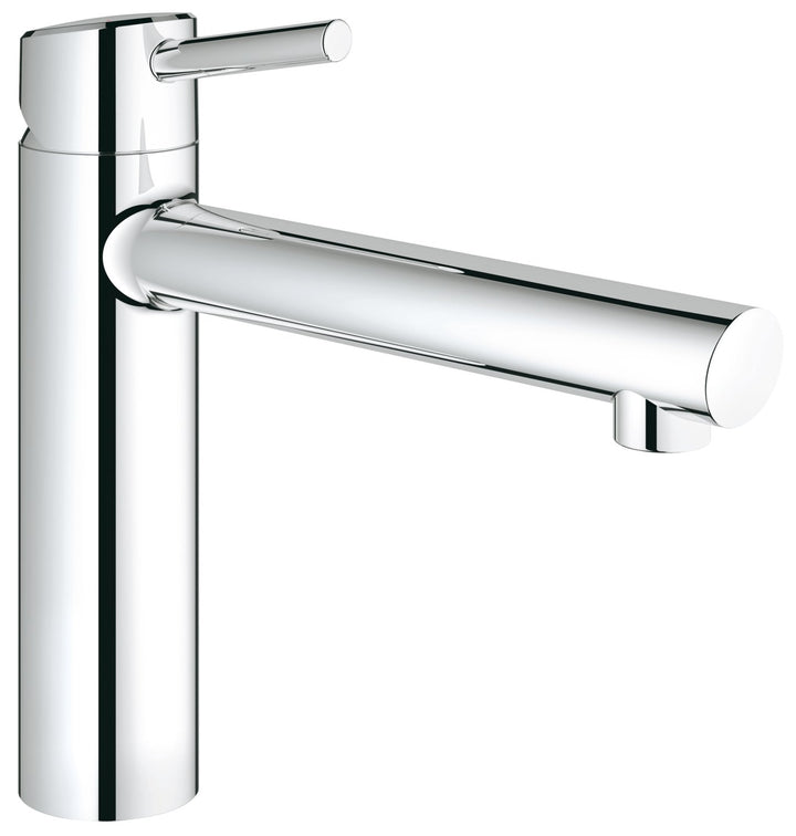 GROHE Concetto Küchenarmatur, mittelhoher Auslauf, Schwenkbereich 140°, Vorfenstermontage 31210001 V