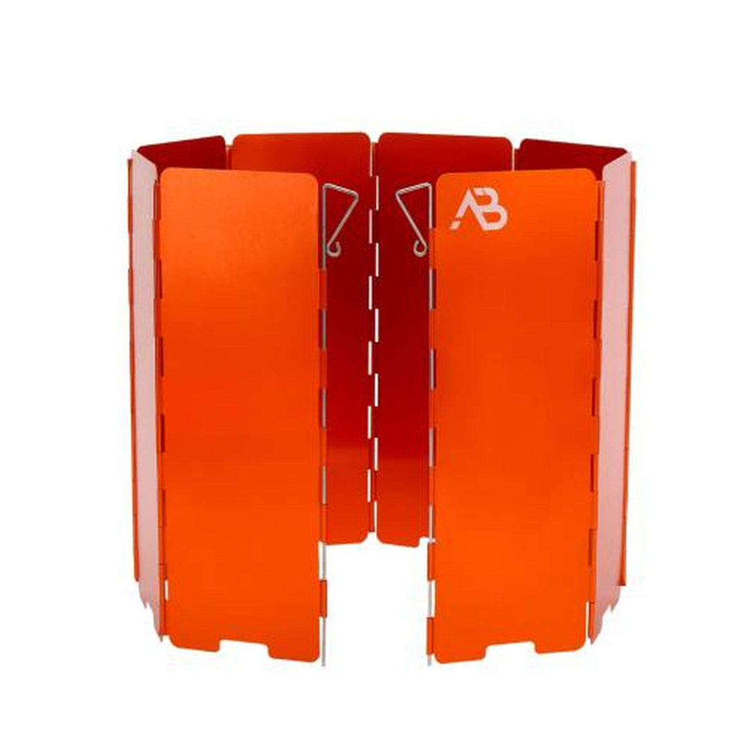 A.Blöchl Faltbarer Windschutz mit 8 Lamellen Orange, Orange