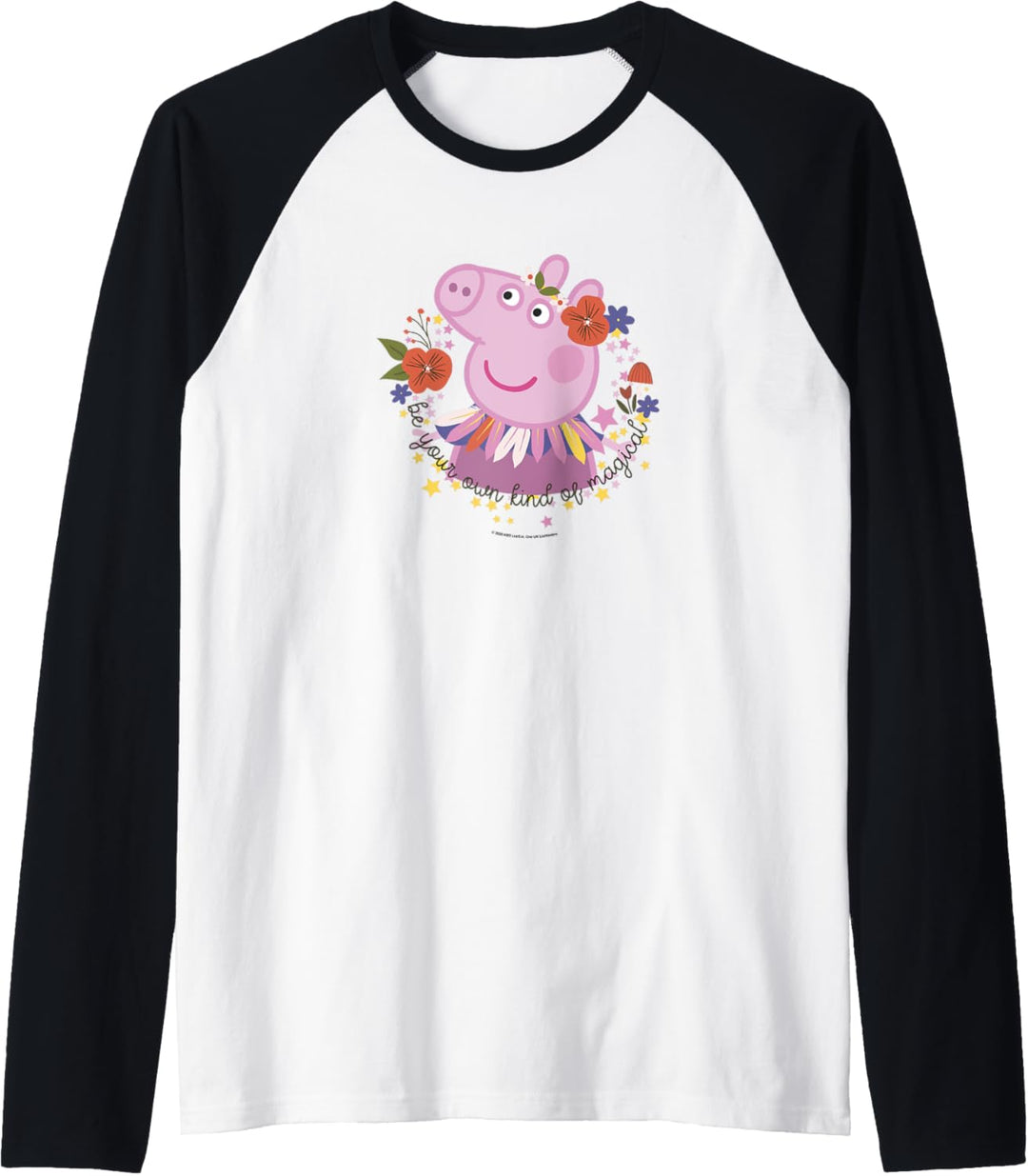 Peppa Pig Magical Portrait Raglan