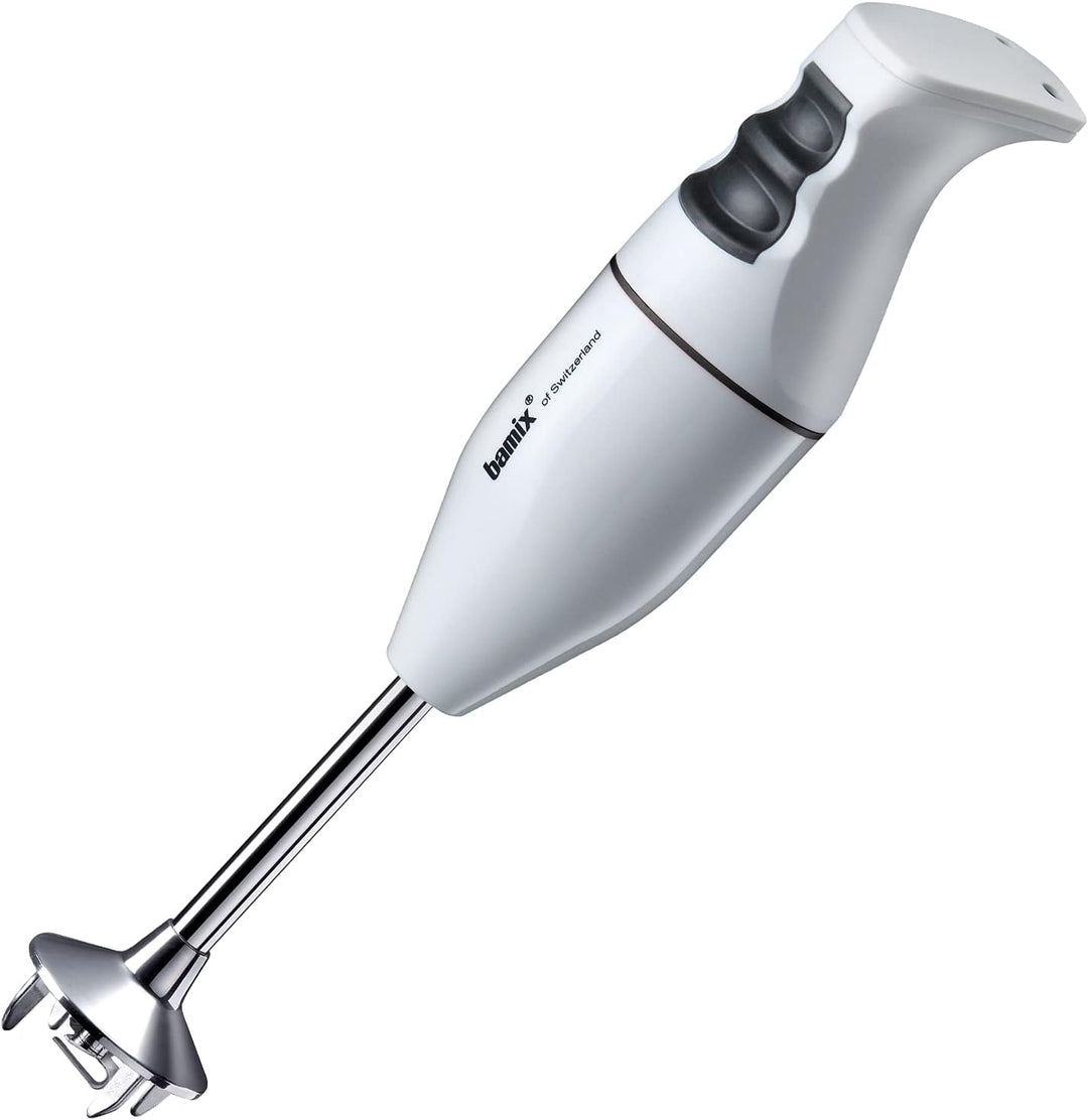 bamix Stabmixer Set EO140 CLASSIC inkl. Multifunktionsmesser aus Edelstahl, 140 Watt, 2-Stufen, Made