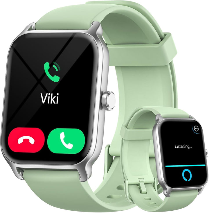 Gydom Smartwatch Damen mit Telefonfunktion 1.8" Alexa Integriert Fitnessuhr 100+ Sportmodi, Pulsmess