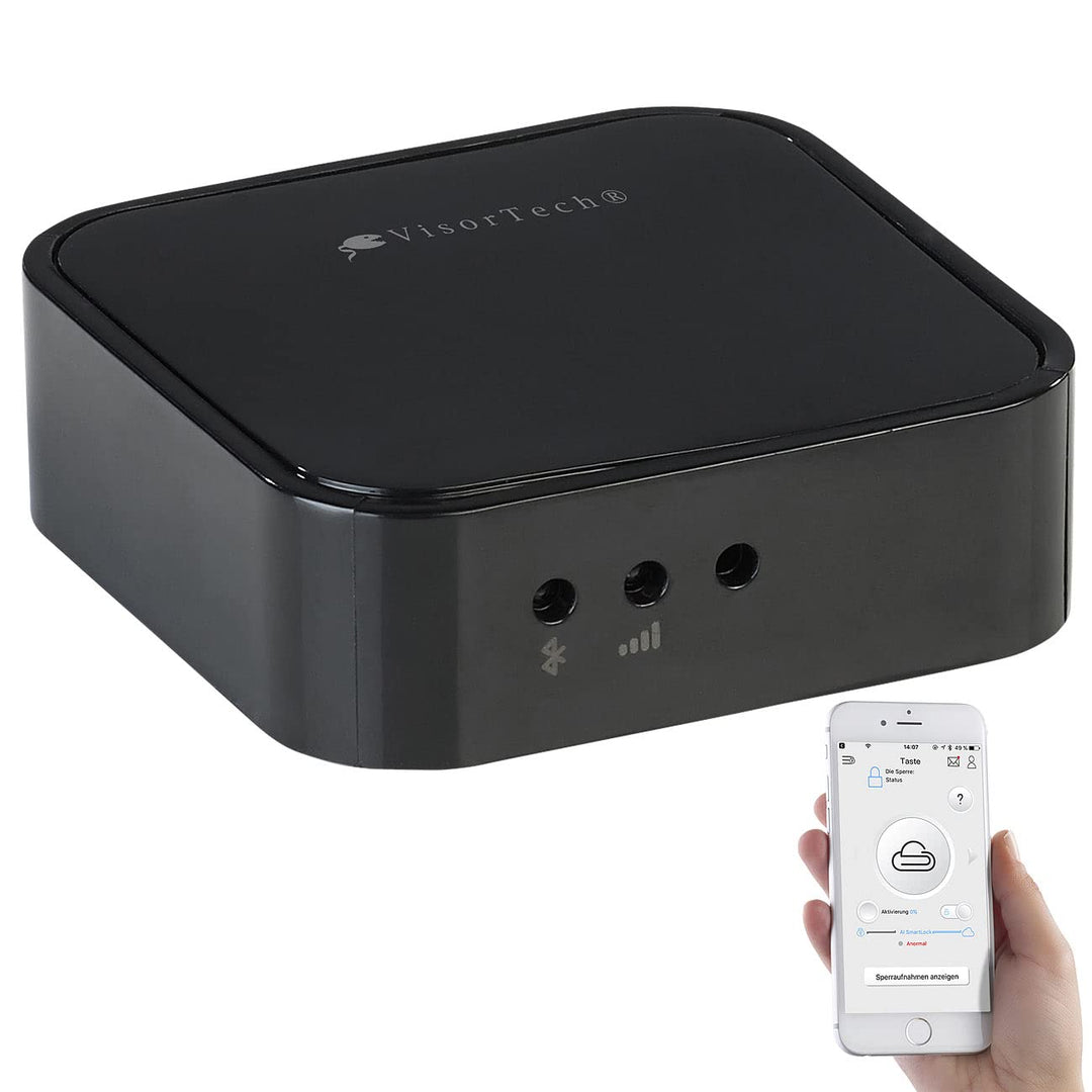 VisorTech Internet Gateway: WLAN-Gateway für elektronische Tür-Schliesszylinder, App-Steuerung (Tür-