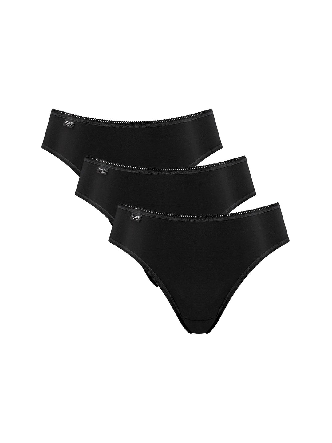 Sloggi - 24/7 Microfibre - Tai Slip - Spar-Pack 40 Schwarz, 40 Schwarz