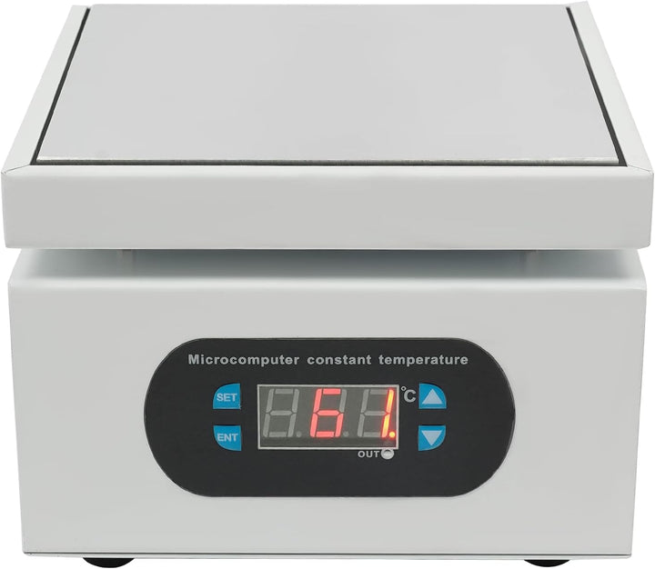 VonVVer Lötstation Heizplatte 150x150mm Mini Heizplatte Löten 500W Klein Heizplatten 400 ℃ Elektrisc
