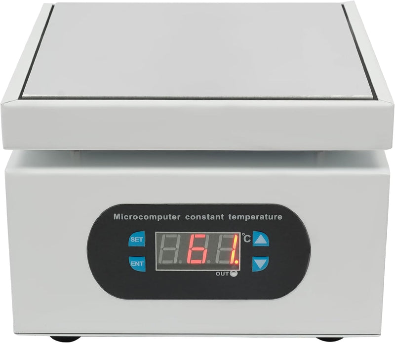 VonVVer Lötstation Heizplatte 150x150mm Mini Heizplatte Löten 500W Klein Heizplatten 400 ℃ Elektrisc