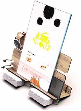 Schreibtisch Organizer gross, HxBxT 35,5x31x34,5cm, Tisch Organizer Holz, Organisation Schreibtisch,