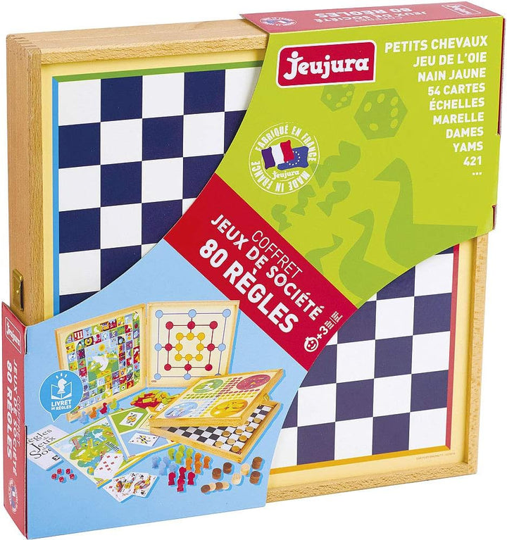 ETS JEUJURA COF DE Jeux Bois 80 REGLES