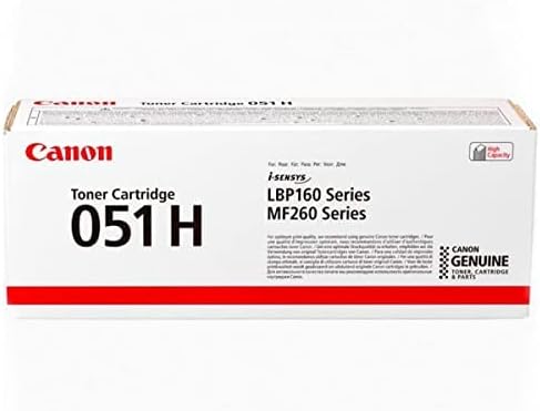 Canon Toner Cartridge 051H - schwarz - hohe Reichweite, 4000 Seiten CRG 051 H Toner Cartridge, CRG 0