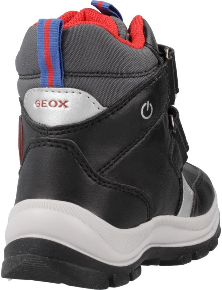 Geox Baby-Jungen B Flanfil B ABX Ankle Boot 24 EU Black Royal, 24 EU Black Royal