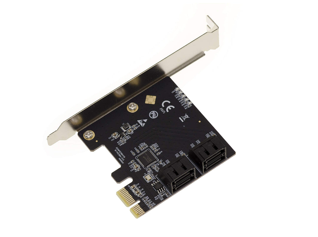 KALEA-INFORMATIQUE Controller-Karte mit 4 Ports für SATA-Laufwerke auf PCI Express PCIe x1-Port mit