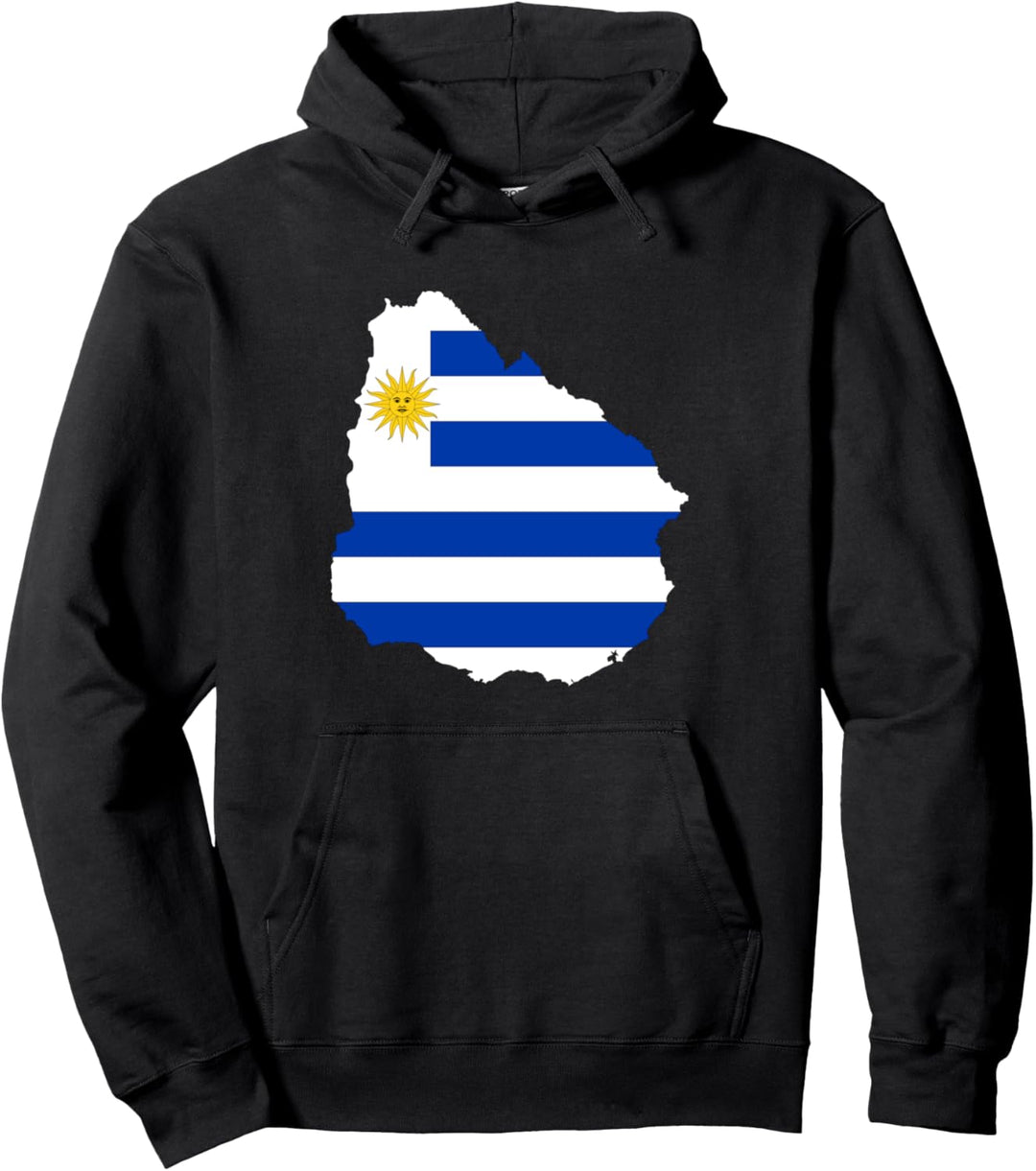 Uruguay Flagge Deko Montevideo Frauen Männer Uruguayer Pullover Hoodie