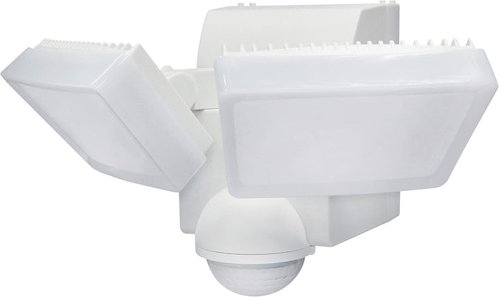 IQ Group Batterie LED Strahler, Moderne Aussenleuchte mit 180 Grad Bewegungsmelder, Lampe IP44 für A
