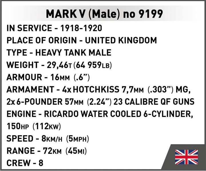 COBI Mark V (Male) no 9199