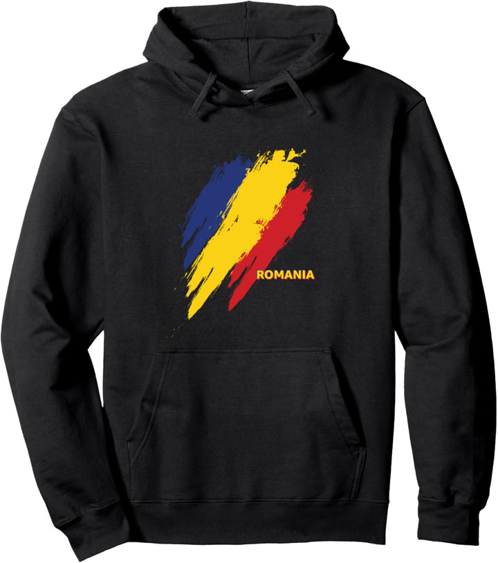 Flagge Rumanien Pullover Hoodie