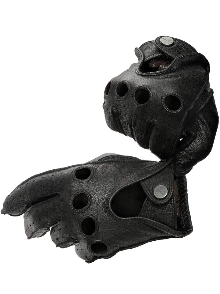PEARLWOOD Herren Lederhandschuhe Steve für Autofahrer aus Ziegenleder L (9.5) black (200), L (9.5) b