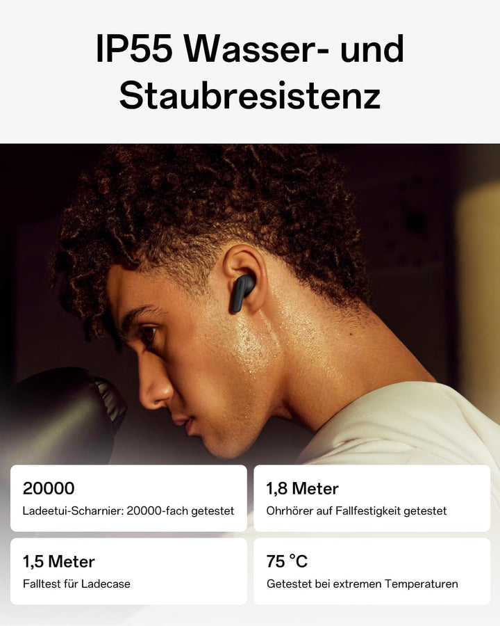 OPPO Enco Buds3 Pro True Wireless Ohrhörer, Bluetooth 5.4 Stereo In-Ear-Headset, Klare Gesangswieder