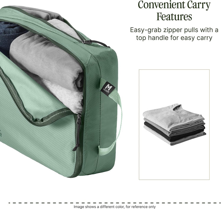 Eagle Creek Pack-It Isolate Kompressions-Packwürfel Set S/M I Ultraleichtes 2er Set I Bis zu 70% wen