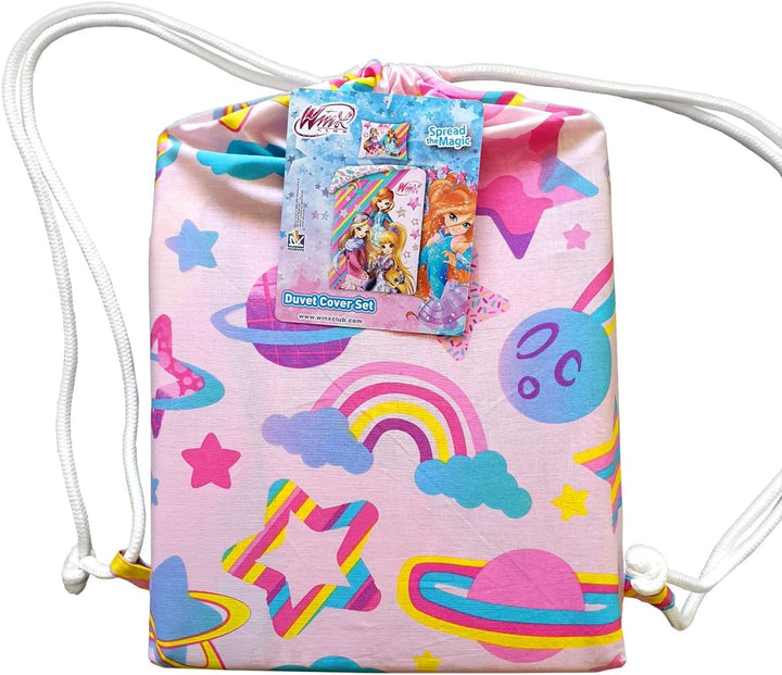 Halantex Winx Bett Set Baumwolle Bettbezug 140x200cm Und Kissenbezug 70x90cm Original…