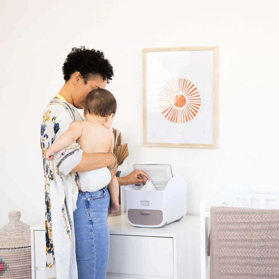 Ubbi Portable Nappy Caddy and Changing Mat, Nappy Storage, Caddy Organizer, Stores Baby Diapers, Wip