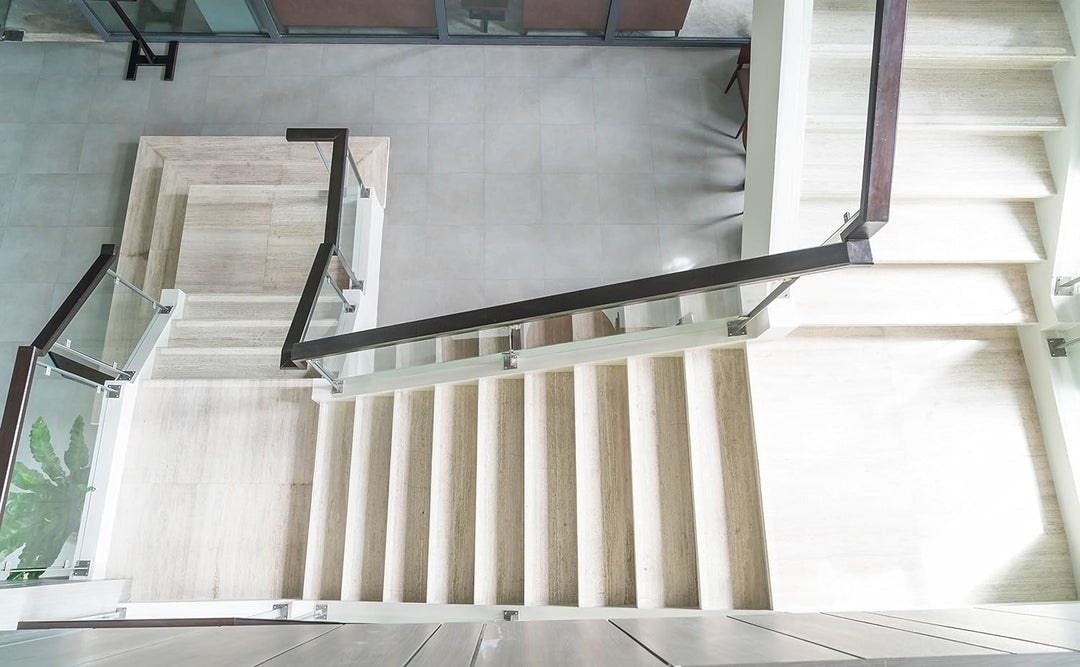 Anti Rutsch Streifen transparent geprägt Treppe ca. 80 x 3 cm, für Hund + Kind Anstatt Stufenmatten