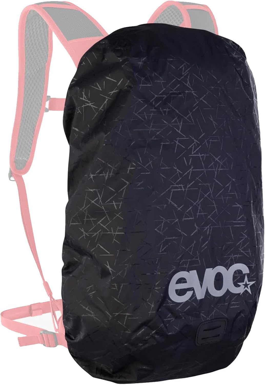 EVOC RAINCOVER SLEEVE, wasserdichter Rucksackschutz (Rucksack Abdeckung mit reflektierendem Logo-Dru
