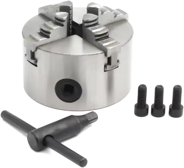 RATTMMOTOR 4 Backenfutter 80mm Dreibackenfutter,K12-80 80mm Drehbankfutter mit selbstzentrierendem G