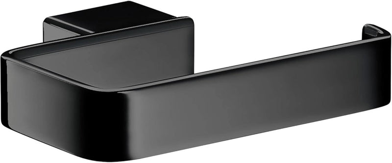 emco LOFT Papierhalter ohne Deckel, eleganter Toilettenpapierhalter zum Schrauben aus Aluminium, hoc
