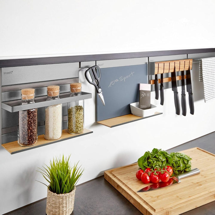 SO-TECH® Linero MosaiQ Universalablage 300 mit Bügel Titan grau Universalablage 300 mit Bügel Titang