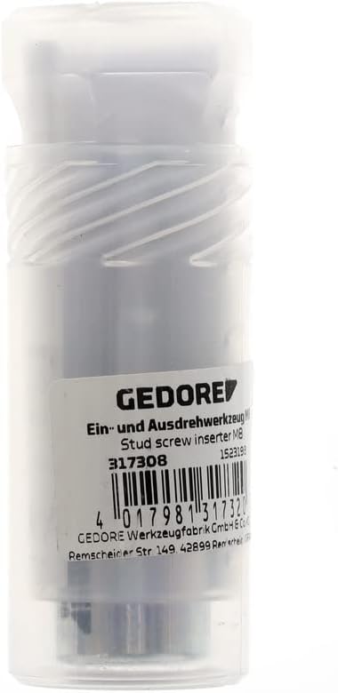 GEDORE Ein- und Ausdrehwerkzeug für Stehbolzen, Express- und Stockschrauben, M8, selbstklemmend, Inn