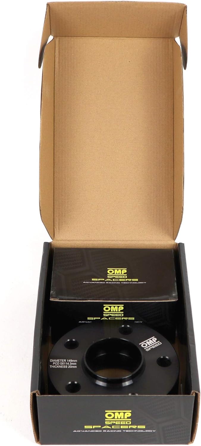OMP SPEED Set Abstandhalter OMP 20Mm 5X114.3 67.1 M14X1.5+12X1.5 5x114.3 67.1 20mm, 5x114.3 67.1 20m
