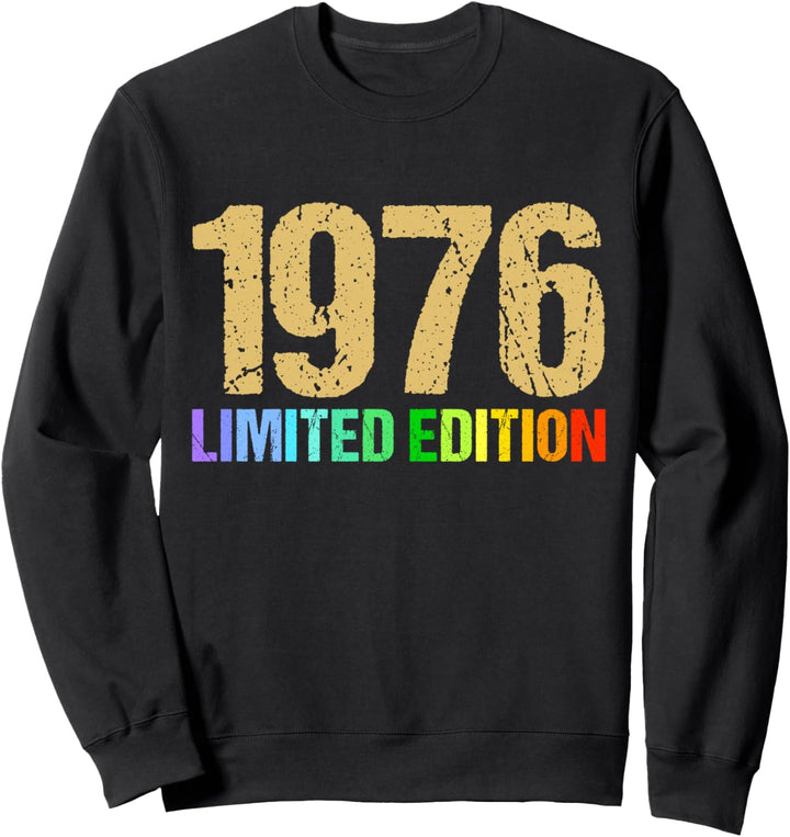 48. Geburtstag Mann Frau 48 Jahre 1976 Deko Lustig Geschenk Sweatshirt