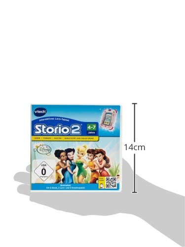 VTech 80-230304 - Lernspiel Tinkerbell (Storio 2, Storio 3S) Standard, Standard