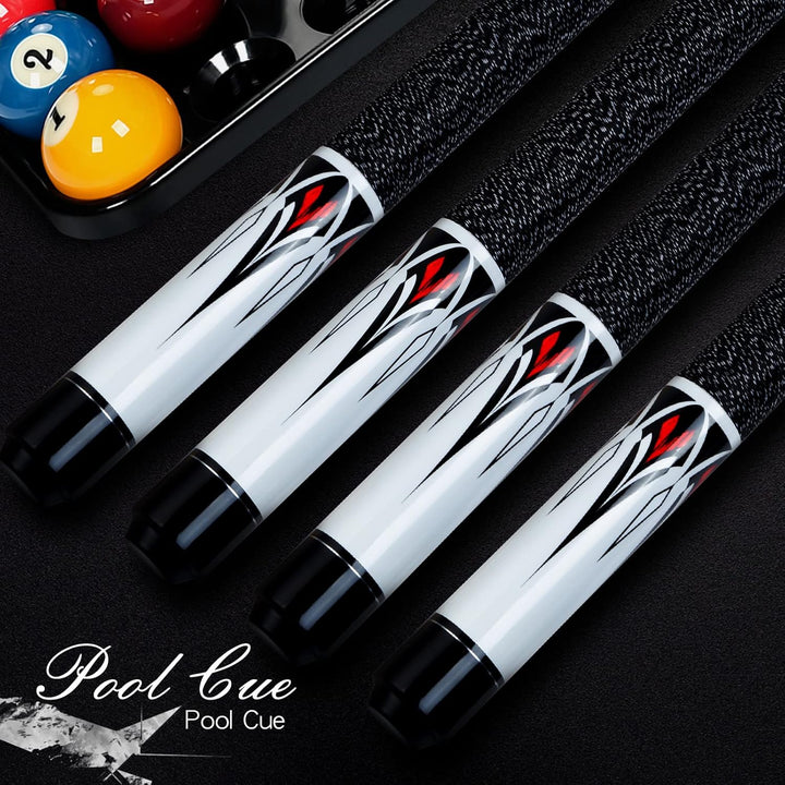1/2 Pool Cue Stick - 58 inch Maple Billiard Pool Stick, Maple Pool Cue Stick Kit, 2-Piece Billiard P